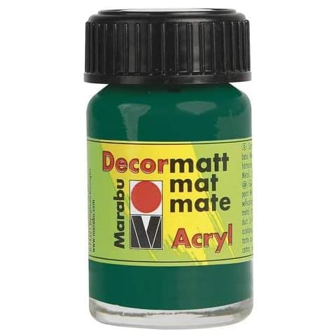 Marabu - Colori Per Tessuti ""textil Plus"" 15ml - Colore Verde Scuro 068 - Foto 1