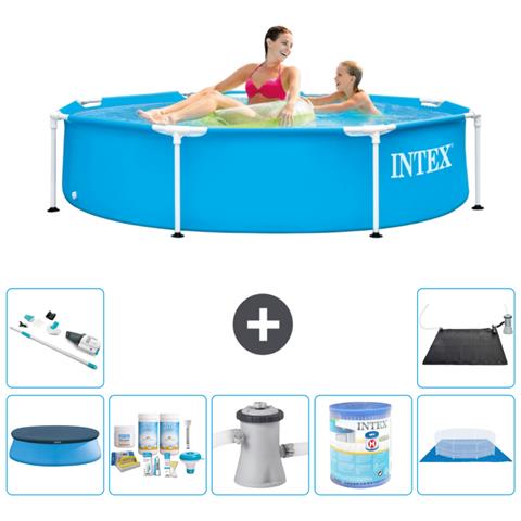 Piscina Fuori Terra - In Giro - 244x51 Cm - Blu - Include Accessori Coordinati A1450 - Foto 1