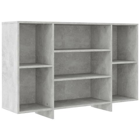 Credenza Grigio Cemento 120x30x75 Cm In Truciolato - Foto 1