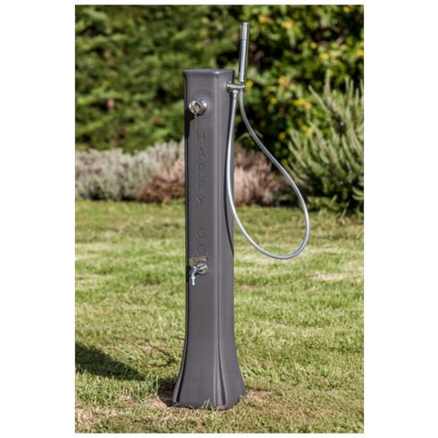 Doccia Solare Nera Con Pediluvio 19 L - Foto 1