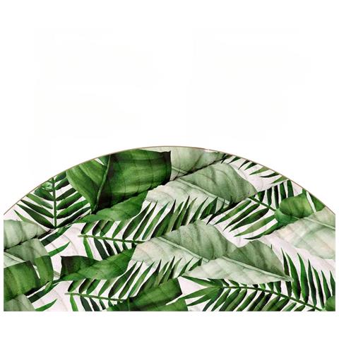 Tessuto Di Velluto A Coste Con Motivo A Foglie 1m X 140cm Per Rivestimenti E Cuscini - Foto 4