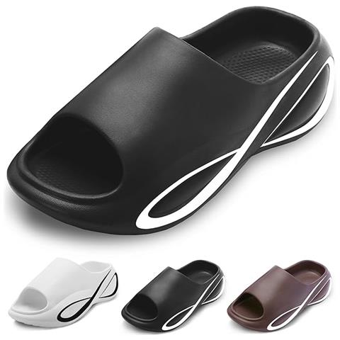 Sandali Ciabatte Unisex Materiale Eva Di Alta Qualità Neri 44-45 - Foto 1