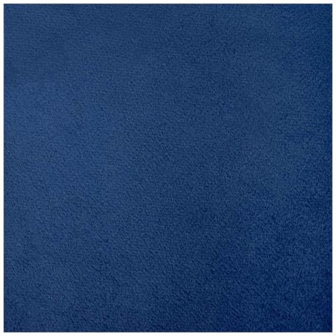 Tende con tende 2 pcs Blu scuro 140 x 225 cm Velluto - Foto 7