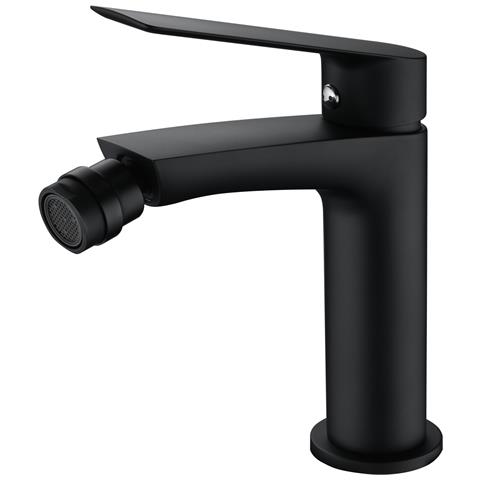 Imex Miscelatore Monocomando Per Bidet Serie Luxor Corpo In Ottone Nero Opaco Cartuccia Ceramica Ø25mm Flessibili 3-8 Modello Imex-bdx023-2ng - Foto 1