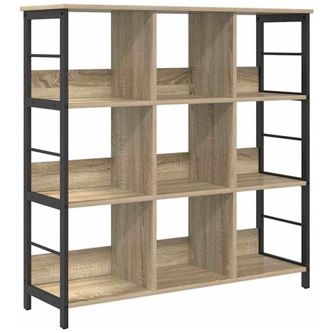 Libreria Rovere Sonoma 102 x 32 x 104,5 cm Legno multistrato - Foto 1