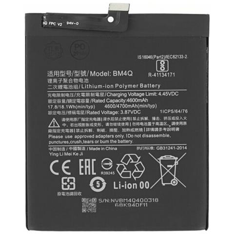 Oem Batteria Testata Ricambio Pari Originale Bm4q Per Xiaomi Redmi K30 Pro - F2 Pro - Foto 1