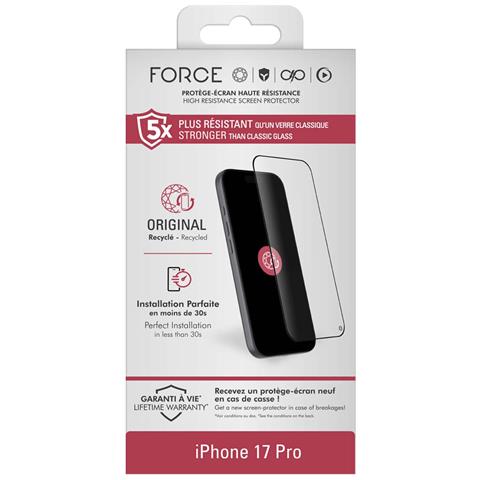 Protezione Schermo Per Iphone 17 Pro In Vetro Organico 2.5d, Trasparente - Foto 4