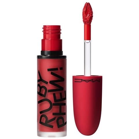 , Retro, Opaco, Rossetto Liquido, Rubino Fiuf Rosso, 5 Ml - Foto 1