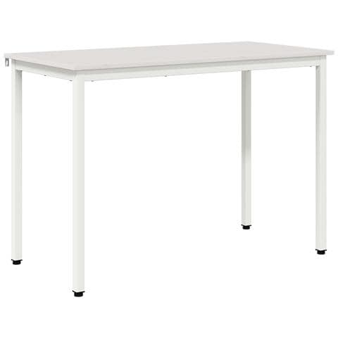 Tavolo da pranzo Bianco 110 x 55 x 75 cm Pino massello - Foto 1