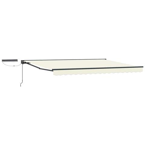 Tettuccio Elettrico Retrattile Crema e Antracite 5 × 3,5 m - Foto 1