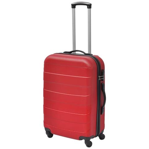 Set Trolley 3 pz Rosso - Foto 2