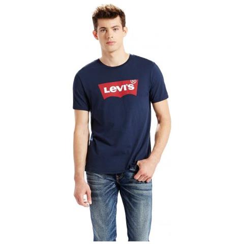 Graphic Set-in Neck Graphic Dress Blues T-shirt Uomo Taglia Xl - Foto 1