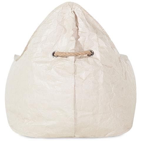 Poltrona Sacco In Poliestere Beige Drop - Foto 33