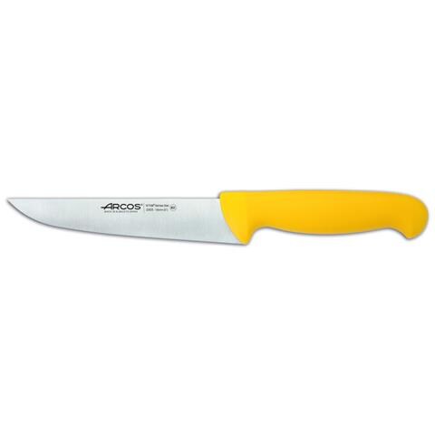 Coltello Cucina - Lama Acciaio Inossidabile Nitrum 150 Mm - Manico Polipropilene Colore Giallo, serie 2900 - Foto 1