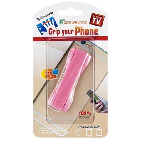 Supporto Per Dito Sling Grip Per Cellulare / Tablet / Ipod / Ereader Maniglia Cinghia Di Imbracatura In Rosa - Foto 10