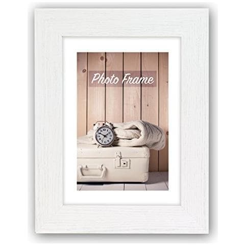 Nelson 3 Cornice Per Foto, Legno, Bianco, 18 X 1.9 X 13 Cm - Foto 1