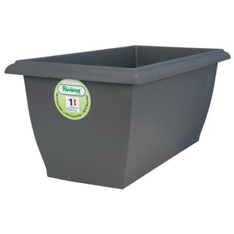 Jardiniere Evolution - 80 X 40 X H 32 Cm - 64 L - Gris - Foto 1