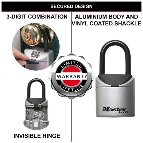 Mini Cassetta Portachiavi Di Sicurezza [ formato Xs] [ con Manico] - 5406eurd - Foto 1