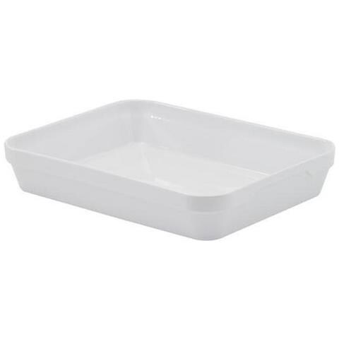 Piatto Rettangolare In Porcellana 34,5x26 Cm Bianco - 5721 - Foto 1