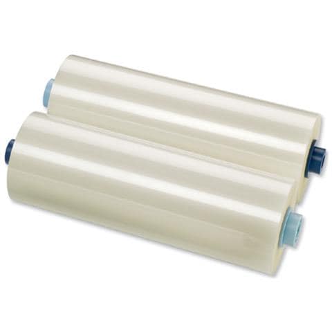 Pellicola plastificazione NAPII 635mm x 150m 42,5mic lucida, Trasparente - Foto 1