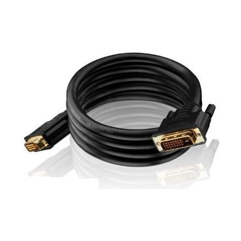 Cavo DVI Dual Link, contatti di precisione placcati oro 24 carati, 2560 x 1600, spina DVI-D (24+1) - DVI-D (24+1) - Foto 1