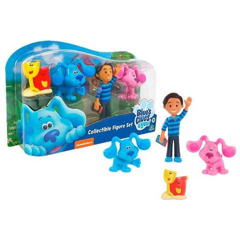 Set Personaggi Giochi Preziosi Blu04000 Blues Clues 4 Pezzi - Foto 1