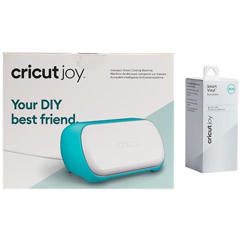 Macchina Da Taglio Joy + Vinile Permanente Bianco 304,8 X 13,9 Cm - Foto 1