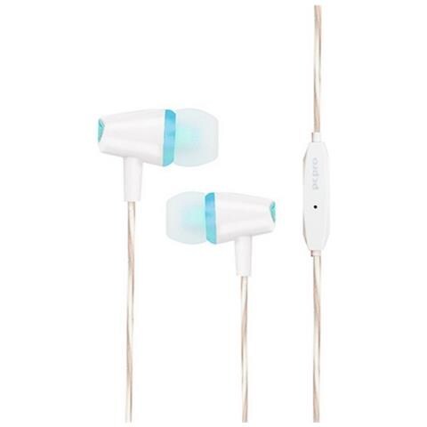 Auricolare Originale Stereo In-ear Wm-p6 Jack 3,5mm Blu Per Galaxy Android Iphone - Foto 2
