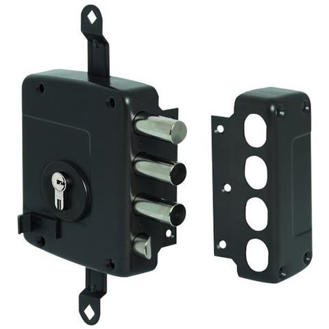 Serratura Legno Applicare 56167 F /sag M4 Scr+trip E.mm 63 Sx - Foto 2