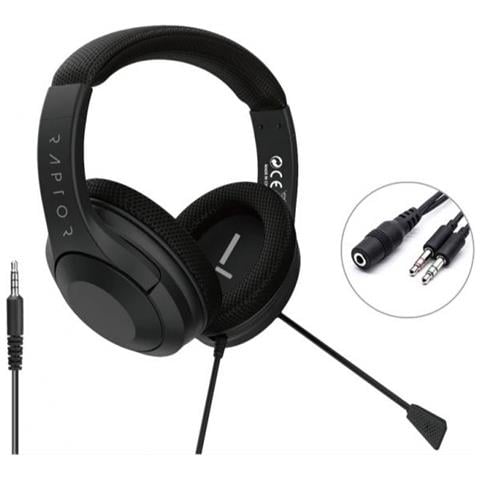 Rg-h300-b Cuffia E Auricolare Cablato A Padiglione Giocare Nero - Foto 3