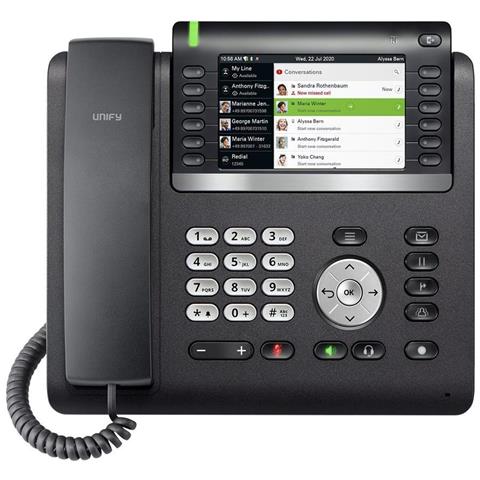 Unify Openscape Cp700x Telefono Ip Nero Tft (openscape Desk Phone Cp700x) - Foto 2
