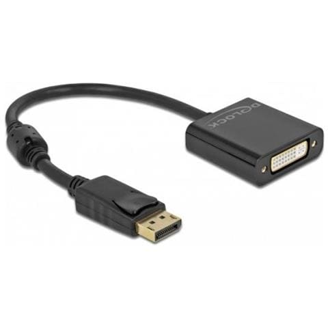 63482 Cavo E Adattatore Video 0,2 M Displayport Dvi Nero - Foto 1