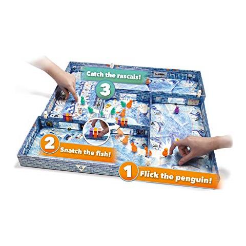 Icecool 2 - Un Gioco Da Tavolo Veloce E Divertente Che Lancia I Pinguini, Nuovi Layout E Più Giocatori, Dai 6 Anni In Su, 2-8 Giocatori, 30 Minuti Di Gioco, Pluripremiato Gioco Per Famiglie Di Brain Games Bgp5489, Autonomo O Espansione - Foto 2