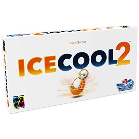 Icecool 2 - Un Gioco Da Tavolo Veloce E Divertente Che Lancia I Pinguini, Nuovi Layout E Più Giocatori, Dai 6 Anni In Su, 2-8 Giocatori, 30 Minuti Di Gioco, Pluripremiato Gioco Per Famiglie Di Brain Games Bgp5489, Autonomo O Espansione - Foto 1