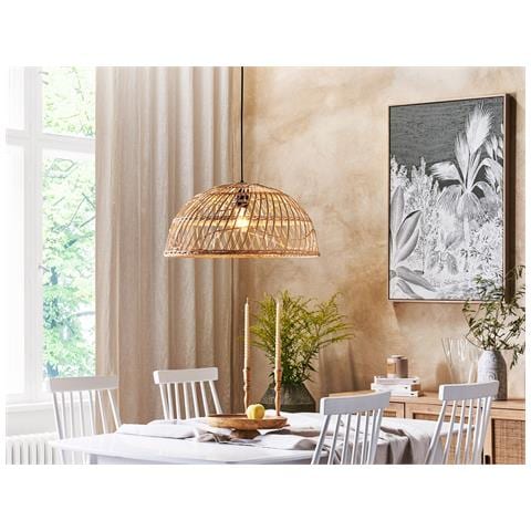 Lampadario Ravine Rattan Naturale - Foto 1