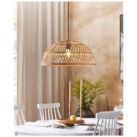 Lampadario Ravine Rattan Naturale - Foto 8