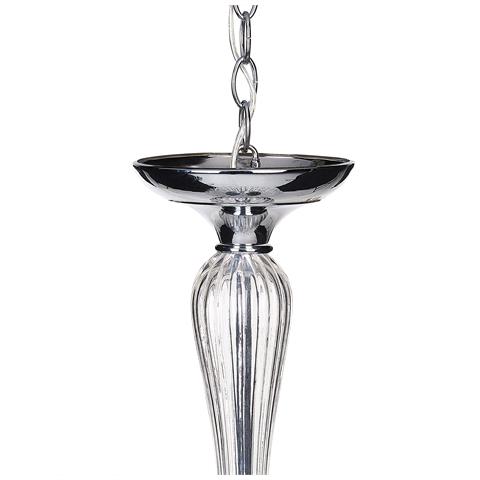 Lampadario Orara Metallo Argento - Foto 2