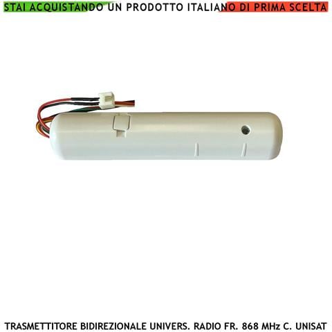 Trasmettitore Wireless Bidirezionale Frequenza 868 Mhz Portata 300 Metri Codifica Unisat Anticollisione Anti Jamming I - Foto 1