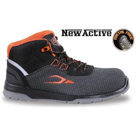 Scarpe Alte Antinfortunistiche In Tessuto Ultra Resistente Rapido Sfilamento S3 7323sa - 42 - Foto 1