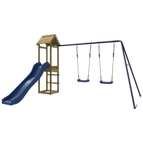 Set Da Gioco Da Esterno In Legno Di Pino Impregnato - Foto 1