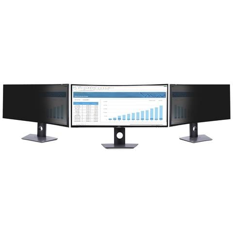 Filtro Privacy per Monitor Curvo Dell P3424WE Ultrawide 21:9 - Pellicola Reversibile Opaco /Lucido, per la protezione dello schermo del PC, Conforme TAA - Foto 2