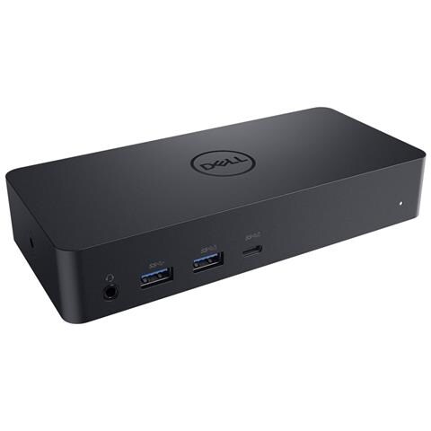 DELL-D6000S replicatore di porte e docking station per laptop Cablato USB 3.2 Gen 1 (3.1 Gen 1) Type-A Nero - Foto 1