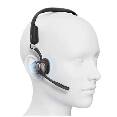 Openmeet Auricolare Wireless A clip Ufficio USB tipo-C Bluetooth Nero - Foto 2