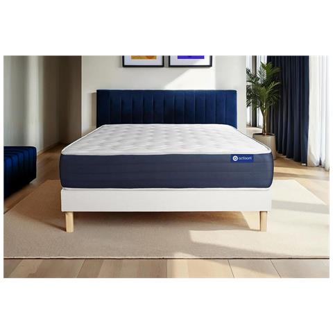 Kit Rete E Materasso Matrimoniale Actimemo Sleep 140x200cm - Spessore : 22cm- Memory Foam - Bilanciato - - Foto 1