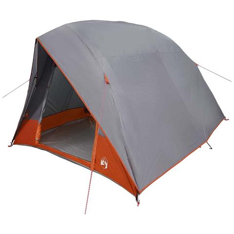 Tenda da campeggio Grigio e arancione 275 x 230 x 140 cm - Foto 1