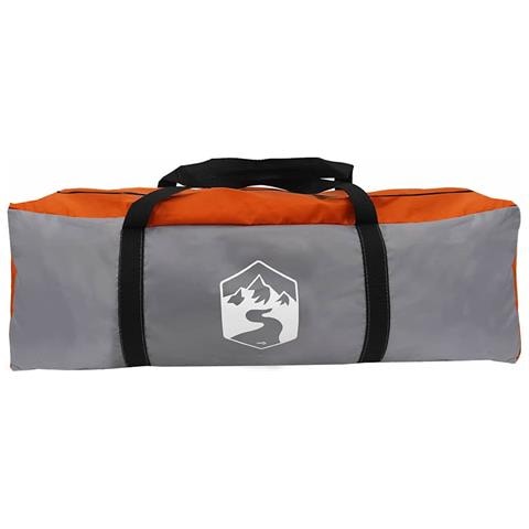 Tenda da campeggio Grigio e arancione 275 x 230 x 140 cm - Foto 9
