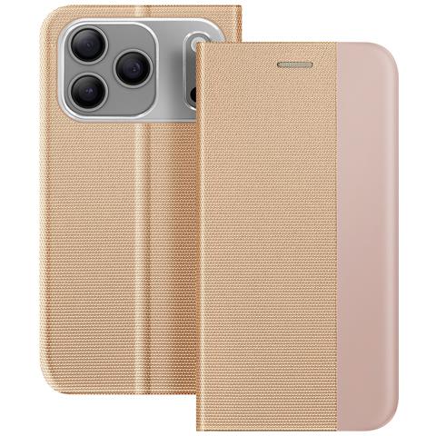 Custodia Per Iphone 17 Pro Serie Sensitive Con Funzione Supporto In Tessuto - Foto 1