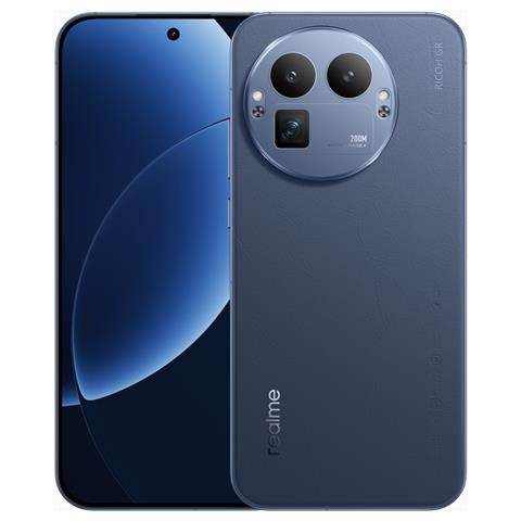 GT 8 Pro 5G 512GB 16GB Ram Display 6.79" AMOLED max144Hz Main Camera 50+50+200MP Ricoh GR OIS Dual Sim (nano+nanoUsim) USB tipo-C realme UI7 Snapdragon 8 Elite Gen5 7000mAh Urban Blue - Foto 1