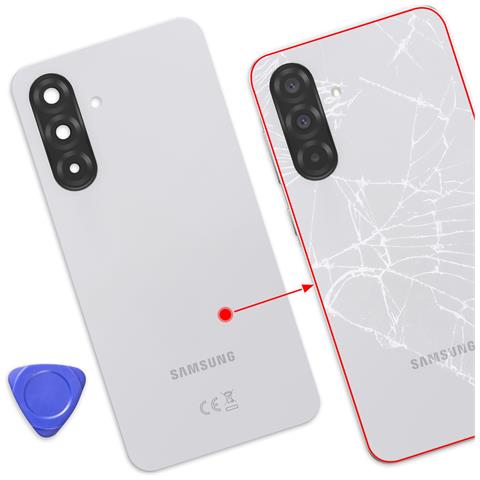 Coperchio Batteria Di Ricambio Per Galaxy A36 Service Pack Con Adesivo, Bianco - Foto 4