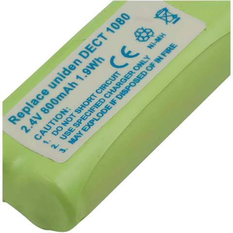 Batterie Per Telefono Cordless Uniden Dect 1080 2,4 V 800 Mah Ni-mh 1,9 Wh - Foto 4